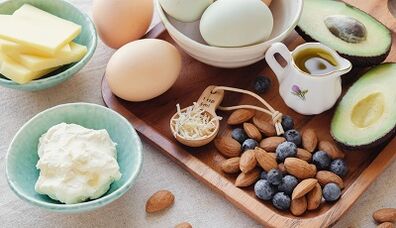 tillatt mat på keto-dietten